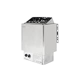 Home Deluxe Saunaofen KIVA - 8 KW I Saunaofen kaufen, Saunaofen elektrisch, Saunaofen mit Steuerung, Saunaofen günstig, Saunaofen für Heimsauna, Saunaofen mit Steinen
