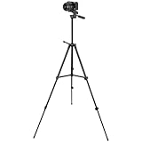 ayex Reisestativ Aluminium leicht & kompakt 135cm Höhe Kugelkopf DSLR Kamera bis 3 kg