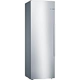 Bosch KSV36AIDP Serie 6 Kühlschrank, 186 x 60 cm, 346 L, VitaFresh plus 2x längere Frische, LED-Beleuchtung gleichmäßige Ausleuchtung, EasyAccess Shelf ausziehbare Glasplatten