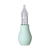 GNHG 1 Stück Nasensauger Baby, Tragbarer Nasensauger, Bequeme Saugpumpe, Leicht zu Reinigendes Design, Reisefreundlicher Nasenreiniger, Sicherheit für Babys, Kinder und Erwachsene
