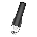 SOLUSTRE Autoreiniger Handstaubsauger Vakuum Autostaubsauger Automobil Kraftvoll Schmutz kabellos tragbarer Staubsammler Akku-Staubsauger Aufladen STK Schwarz