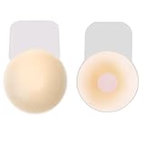 Nippelpads, Klebe Bh Rückenfrei, Klebe Bh Push-Up, Große Brust, Brustwarzen Abdeckungen, Unsichtbarer, Wiederverwendbare, Nipple Cover für Kleine Brüste, Sticky bra für Aalle Rückenfreie Kleidung-A/B