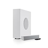 Teufel CINEBAR ONE+ Soundbar Subwoofer Bluetooth Musik Heimkino Games (Weiß)