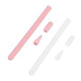 VILLCASE 2Sätze Stylus Pen Schutzschale Aus Teiliges Kompatibel Mit Pencil Ergonomisches Schutz Sturzsicher Leicht Hält Stift