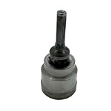Scherenwagenheber-Adapter, robuster Steckschlüssel-Konverter-Werkzeug, 3,8 x 3,8 x 5,9 cm, tragbarer Kurbeladapter für Abschleppen, Nivellieren, Anhänger, Autoreparatur, Garage, Boondocking und