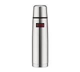 Thermos 4019.205.100 Isolierflasche Light and Compact, 1 L, Edelstahl mattiert