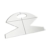 Acryl-Patchwork-Lineal, multifunktional, Schale, gemütliche Vorlagen, Schnittmuster-Vorlagen zum Quilten, Untersetzer und Schüssel, gemütlich