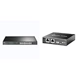 TP-Link TL-SG1218MP 16-Port Gigabit PoE LAN Switch & OC200 Omada Hybrid PoE Hardware Controller für EAP Serie