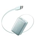 Anker Nano Powerbank,10.000mAh Externer Akku mit 70cm Anker InstaCord Einzugskabel, 45W Max Kompakter Akku, Smart-Display, für iPhone 16, iPad, Galaxy, Pixel und mehr