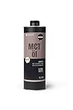 Wohltuer Bio MCT Öl 1000 ml - Hergestellt aus reinem Bio Kokosöl - C8 Caprylsäure & C10 Caprinsäure - für ketogene Ernährung