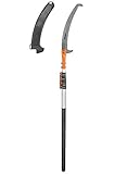 Astsäge Teleskopsäge Astschere 550cm Gartensäge 5,5m Schere Baumsäge mit Asthaken Teleskopstange 186-550cm