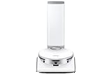 Samsung Jet Bot AI+ VR50T95735W/WA Saugroboter inklusive Clean Station, KI Objekterkennung, 30 W, 0,2 l (2,5 l Clean Station), Misty White