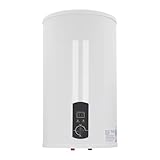 2000W Elektrischer Warmwasserspeicher, 70L Wandspeicher Boiler Wandhängend Elektrospeicher 2fach emailliert Antikalk Beschichtung Temperaturregelungsbereic 25-75°C 220V für Küche Garten Bad Wohnwagen