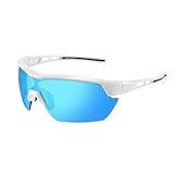 SINSPORT eyewear Fahrradbrille Kinder, UV400 Schutz Sonnenbrille für Jungen Mädchen, Outdoorsport Radbrille Sportbrille