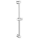 DURO Duschstange Andora 57 cm, Ersatzduschstange für die Dusche, Badezimmerstange, Hochwertige Stange für die Dusche, Einfache Montage, Robust und Langlebig