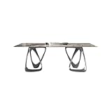 Esstisch Teetisch Couchtisch Nordischer Einfacher Esstisch Schiefer Esstisch Modern Rechteckig Home Kleiner Wohnungstisch Spieltisch Couchtische für Wohnzimmer