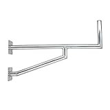 Premium X 100cm Wandhalter Aluminium Zwei Wandplatten SAT Wand-Halterung für Satelliten-Schüssel Wandausleger 1000mm