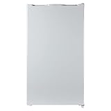 MEDION Kühlschrank (Tisch Vollraumkühlschrank, 88 Liter, 85cm Höhe, 2 Glasablagen, transparente Gemüseschublade, Flaschenhalter, freisetehend, Türanschlag wechselbar, MD37192) weiß