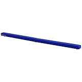 HOMCOM Schwebebalken 210cm Faltbar Gymnastik Balance Beam für Kinder und Erwachsene Balken Turnen Gymnastikbalken, Trainingsgeräte Balancierbalken für Zuhause Fitness Training Turnen, Blau