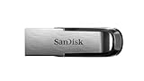 SanDisk Ultra Flair USB 3.0 Flash-Laufwerk 256 GB (robustes und elegantes Metallgehäuse, Passwortschutz, 150 MB/s Lesen) Schwarz