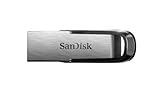 SanDisk Ultra Flair USB 3.0 Flash-Laufwerk 64 GB (robustes und elegantes Metallgehäuse, Passwortschutz, 150 MB/s Lesen) Schwarz