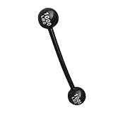 FUNNETOYU Aufblasbare Hantel PVC Barbell Outdoor Party Deko Lustiges Trainingsspielzeug für Mädchen und Jungen