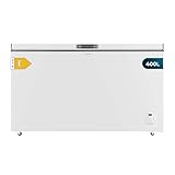 Cecotec Horizontal-Gefrierschrank 400L Bolero CoolMarket Chest 400 White E. Inverter Plus Kompressor, 83,5x136,5 cm, horizontal, energieeffizient, Schnellgefrieren, in Kühlschrank umwandelbar, 2 Körbe