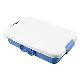 BESTonZON Handlicher Sandkasten mit Deckel Tragbare Sandschale für Vielseitige Aufbewahrungsbox für Sandspielzeug für Drinnen und Draußen