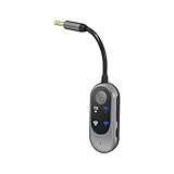 Kabelloser Radiosender für Auto – Audio-Transmitter für Fahrzeuge, klare Klangqualität, Freisprecheinrichtung und Zubehör für den Innenbereich, für Pendeln, Abenteuer im Freien und Geschäftsreisen