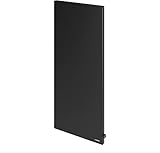 VASNER Konvi VE Schwarz Hybrid Elektroheizung vertikal – Hybridheizung mit Thermostat, 900-1200 Watt, Hybrid-Infrarotheizung, Wand-Heizkörper,Deutscher Hersteller (900 Watt)