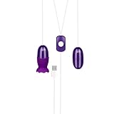 EIS, Vibrator, Kraftvolle Vibro-Eier mit Sleeve, 5 cm, intensive Vibration, inkl. Sleeve, mit USB-Anschluss, gleitfreudiges Material
