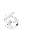 bluetooth kopfhörer Bluetooth 5.3 Unsichtbare Ohrhörer Sleep Micro Mini-Ohrhörer Versteckte Ohrhörer mit Geräuschunterdrückung TWS Drahtlose Sport-Stereo-Ohrhörer in ear kopfhörer bluetooth(White)