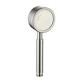 Duschkopf Duschkopf aus Edelstahl 304, Hochdruck-Handbrause for Badezimmer, Wandmontage, druckwassersparend, Regenduschkopf(Shower head)