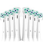 8er IO Sanfte Reinigung Aufsteckbürsten Kompatibel mit Oral B iO Elektrischen Zahnbürstea, Sensitiv IO Zahnbürste Aufsätze Geeignet für Oral B iO 3/4/5/6/7/8/9/10(Weiß)