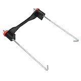 AKLOSIPY Universal Battery Hold Down Pracket Halter mit 10 -Zoll -J Bolzen für 55AH 60AH 68AH 70AH 72AH 85AH 100AH ​​Batterien