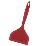 Antihaftbeschichtete Bratschaufel, Silikon-Kochspatel, breite Öffnung, Antihaftschaber, Kochgeschirr, Küche, Kochwerkzeug, Schaufel, breite Pizza-Kochwerkzeug, Schaufel