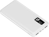 Power Bank, Schnellladung 20000 mAh Große Kapazität Kreativ, Weiß, 10000 mAh