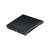 QZXCVH DVD-Player, Externer DVD-Player USB 3.0 Tragbares DVD-RW-Laufwerk CD-Player-kompatibler Laptop-Desktop(Noir)