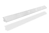 SLEEPMED Liebesbrücke 200 cm aus Memory Schaum für Matratzen, Ritzenfüller breit für Doppelbett, Boxspringbett, stabile Matratzenbrücke für Bett