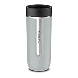 Nespresso Travel Mug Large Smokey Blue 540ml | Thermobecher Kalt & Warm für Kaffee, Tee, Matcha, etc. | Auslaufsicher, spülmaschinenfest | Kaffeebecher to go mit Deckel | Edelstahl Becher