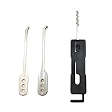 Türöffnungswerkzeug Anzug, Tragbar Lockpicking Set, Faltbar Lock Picking Tool Set, im Freien Schloss Knacken Set Geeignet für Anfänger und Professionelle Schlosser