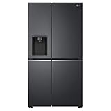 LG GSLV71MCTD Side-by-Side mit Eis-, Crushed Ice und Wasserspender | interner Wassertank 4L | Total No Frost | freistehend |913 mm Breite