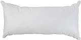 Newgen Medicals Nacken Kissen: 2in1-Wasserkissen mit Flauschiger Faserfüllung, Baumwollbezug, 40x80cm (Wasserkissen mit Bezug, Kissen mit Wasserfüllung, Bettwäsche)