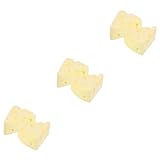Angoily 6 Stück Käse Käse Mozzarella Kalzium Gips Zubehör Chinchilla