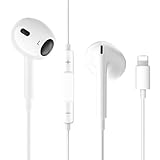 In-Ear Kopfhörer für iPhone [Apple MFi-Zertifiziert] HiFi Sound Ohrhörer Isolating Lightning Anschluss Kopfhörer mit Mikrofon kompatibel mit iPhone 14/13/12/11/XR/8 Unterstützt alle iOS Systeme