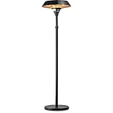 TROTEC Design Heizstrahler IRS 2110 | Gleichmäßige Rundumwärme bis zu 15 m² | Dreistufige Wärmeleistung (800 W, 1.300 W, 2.100 W)