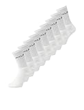 JACK & JONES Herren Jacregen Tennis Socks 9 Pack Noos Tennissocken, White/Pack:9XWhite, Einheitsgröße