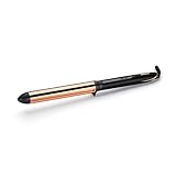 BaByliss Titanium Brilliance Waves, Professioneller 28mm Lockenstab ohne Klammer, 6 digitale Temperaturstufen von 160°C bis 210°C, Titan-Keramik Beschichtung, C455E