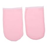 VICASKY 2 Stück Handmaske Aus Wachs Abdeckung Paraffinbäder Für Fausthandschuh Handschuhe Aus Paraffinwachs Mehrfarbig Paraffinwachsbad Über Nacht Stoff Rosa