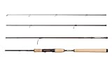 Abu Garcia Tormentor2 Reise-Spinnrute, leichte Angelrute mit 24T Carbon Blank, Korkgriff, kompaktes Design für Reisende Angler, Süß- und Salzwasser Raubfische, 2.44m 20-60g